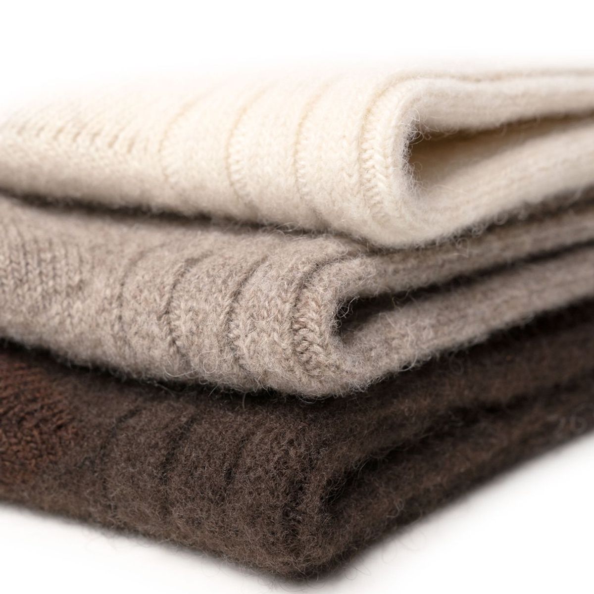 Oims Wool Sock - Natural Brown (5 pack)